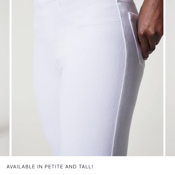 NWT SPANX Jean-ish® Ankle Leggings in White- Size XL - Picture 8 of 14